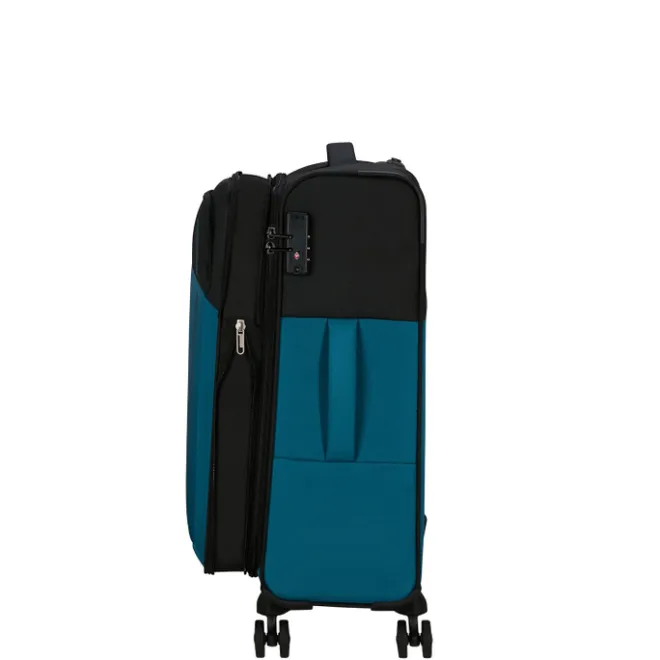 Clearance American Tourister Daring Dash Spinner M EXP black/blue