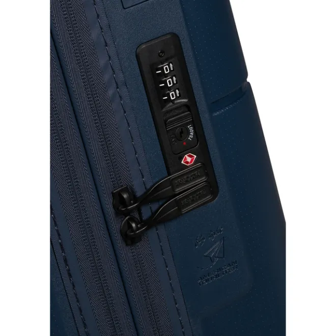Outlet American Tourister Dashpop Spinner 55 Exp midnight blue