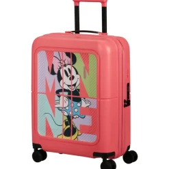 Best American Tourister Dashpop Disney Spinner 55/20 Exp TSA minnie pop letters