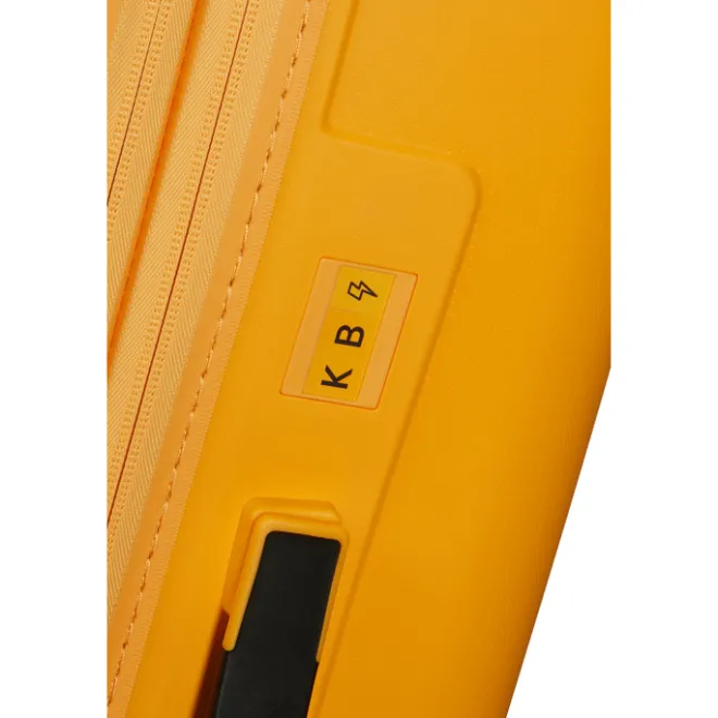 Clearance American Tourister Dashpop Spinner 77 Exp golden yellow