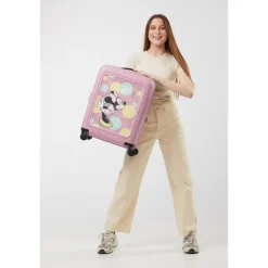 Best American Tourister Dashpop Disney Spinner 55 Expandable minnie bubbles