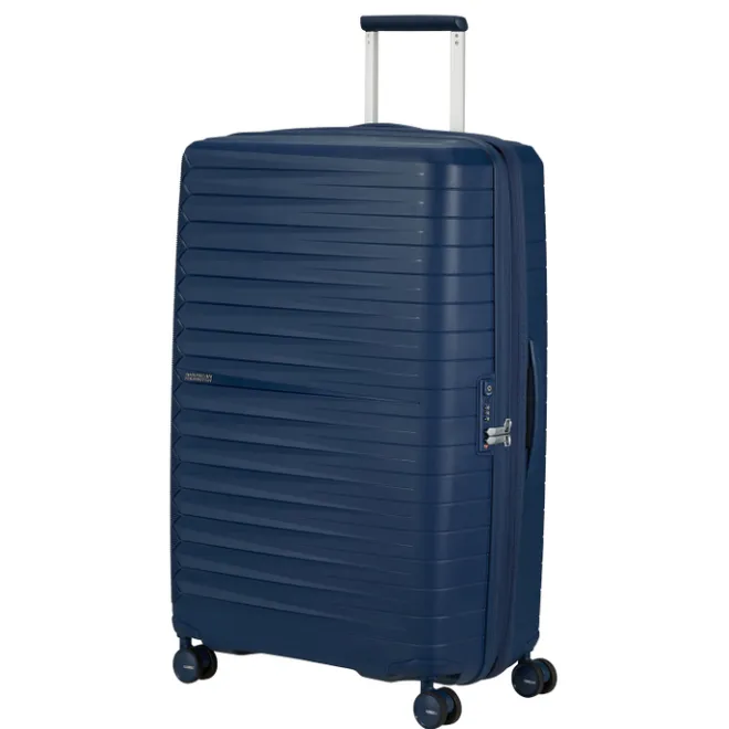 Sale American Tourister FastForward Spinner 78/29 TSA Exp navy blue
