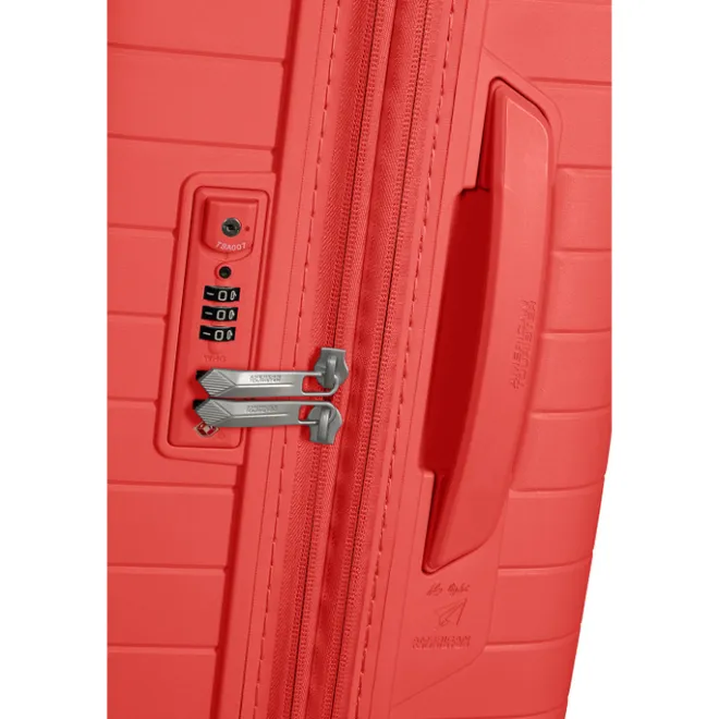 Hot American Tourister FastForward Spinner 68/25 TSA Exp sunset coral