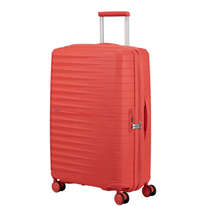 Hot American Tourister FastForward Spinner 68/25 TSA Exp sunset coral