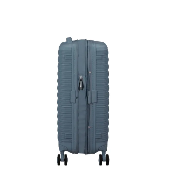 Clearance American Tourister FastForward Spinner 55/20 TSA Exp steel blue