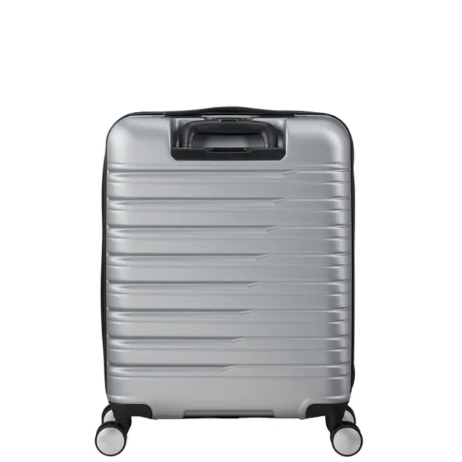 Discount American Tourister Flashline Spin. 55/20 Frontloader Cabin Trolley sky silver