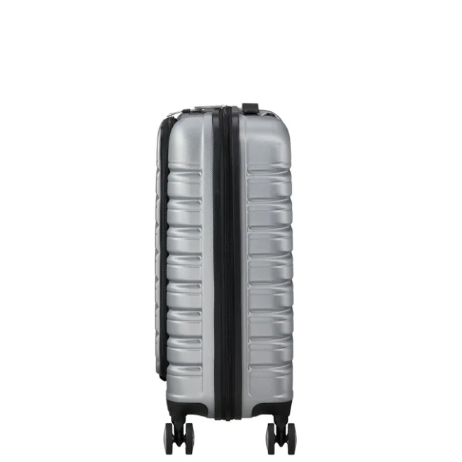 Discount American Tourister Flashline Spin. 55/20 Frontloader Cabin Trolley sky silver