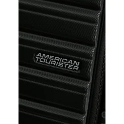 Discount American Tourister Flashline Spin. 55/20 Frontloader Cabin Trolley shadow black