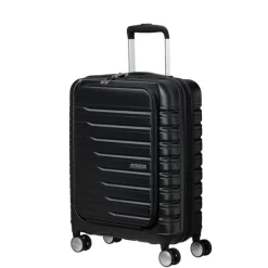 Discount American Tourister Flashline Spin. 55/20 Frontloader Cabin Trolley shadow black