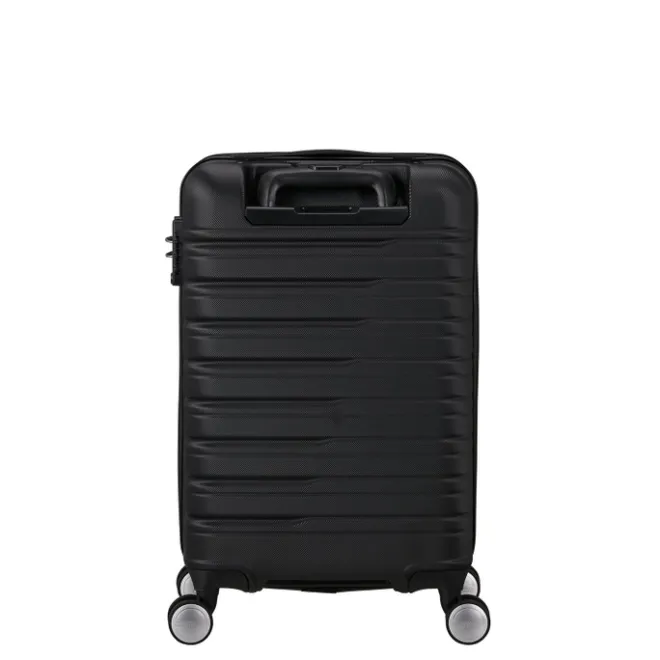 Clearance American Tourister Flashline Spin. 55/25 Cabin Trolley shadow black