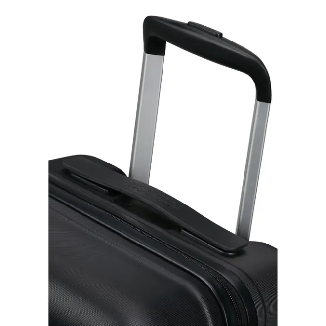 Clearance American Tourister Flashline Spin. 55/25 Cabin Trolley shadow black