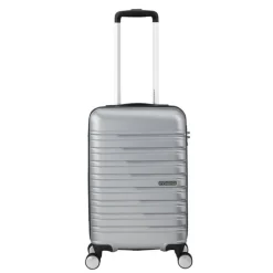 Outlet American Tourister Flashline Spin. 55/25 Cabin Trolley sky silver