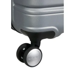 Outlet American Tourister Flashline Spin. 55/25 Cabin Trolley sky silver