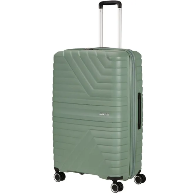 Best American Tourister Flytwist Spinner 78/29 TSA Expandable botanic green