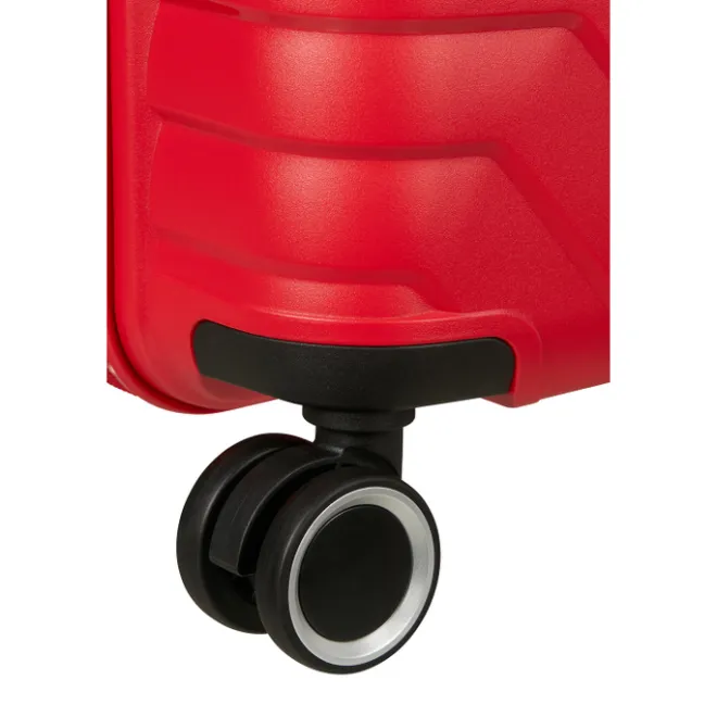 Online American Tourister Flytwist Spinner Cabin Trolley 55 cm Exp. true red