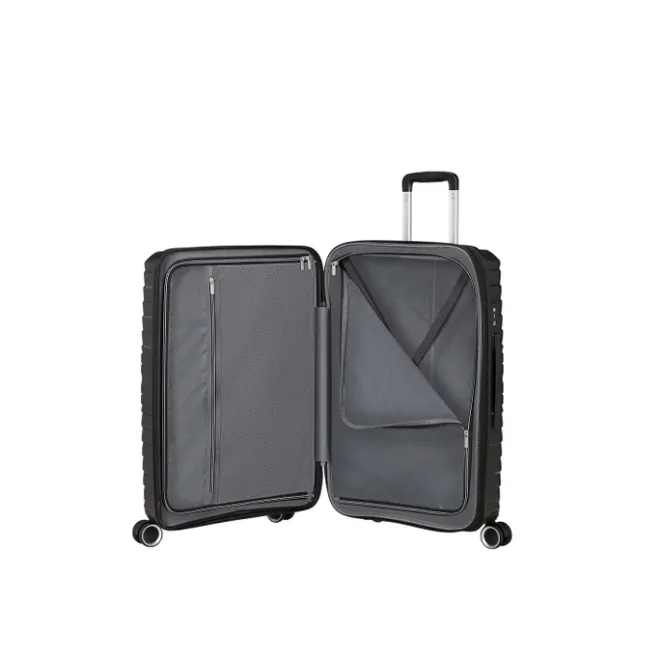 Hot American Tourister Flytwist Spinner 67/24 TSA Expandable shadow black