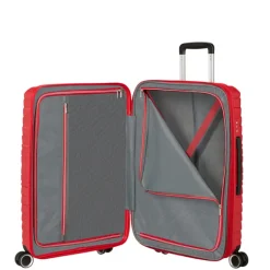 Best American Tourister Flytwist Medium Spinner 67 cm Exp. true red