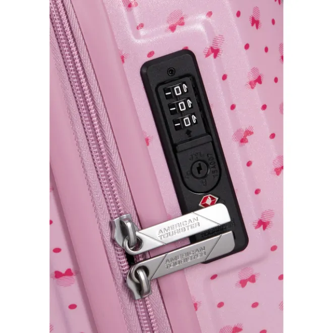 Hot American Tourister Funlighte Disney Spinner 55 cm minnie lenticular pink