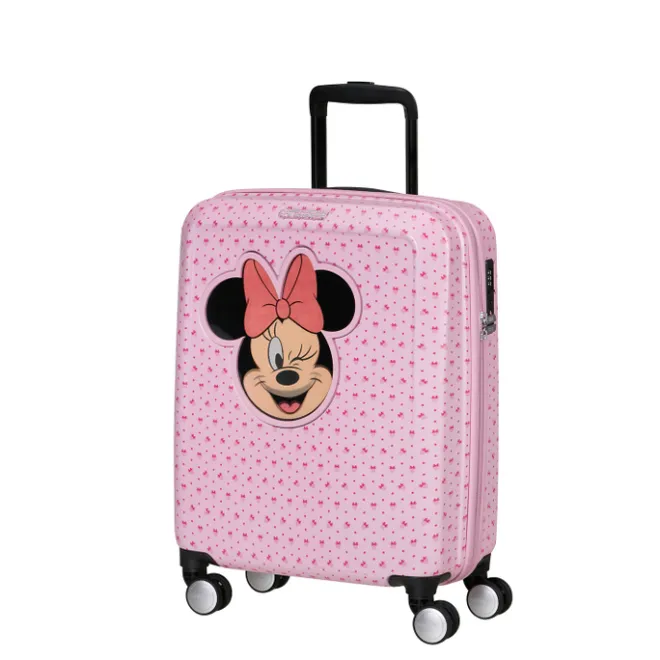 Hot American Tourister Funlighte Disney Spinner 55 cm minnie lenticular pink