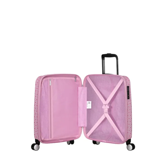 Hot American Tourister Funlighte Disney Spinner 55 cm minnie lenticular pink