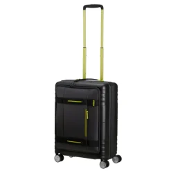 Online American Tourister Hello Cabin Spinner 55 EXP Coated black/lime