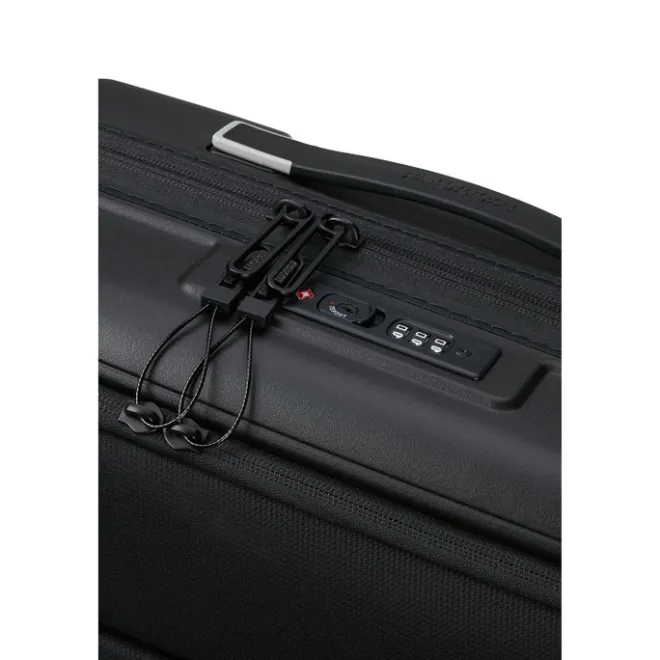 Clearance American Tourister Hello Cabin Spinner 55 EXP onyx black