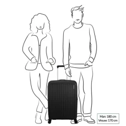 Online American Tourister Rejoy Spinner 68/25 TSA true black