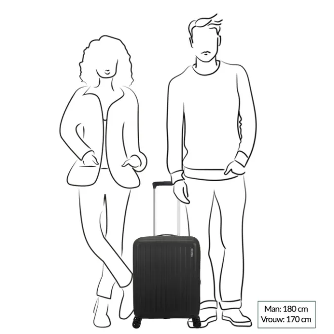 New American Tourister Rejoy Spinner 55/20 TSA navy blue
