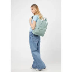 Hot American Tourister Soulpack Business Backpack Tote 15" iceberg green