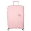 Clearance American Tourister Soundbox Spinner 77/28 TSA Expandable pastel pink