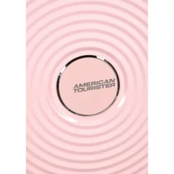 Clearance American Tourister Soundbox Spinner 77/28 TSA Expandable pastel pink