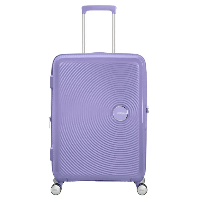 Best American Tourister Soundbox Spinner 67 Expandable lavender