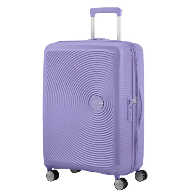 Best American Tourister Soundbox Spinner 67 Expandable lavender