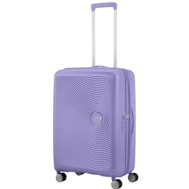 Best American Tourister Soundbox Spinner 67 Expandable lavender