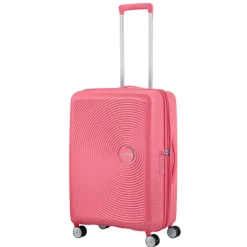 New American Tourister Soundbox Spinner 67 Expandable sun kissed coral
