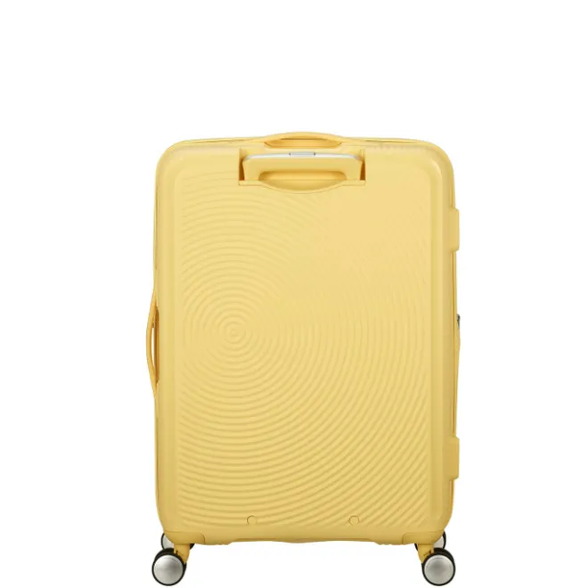 Outlet American Tourister Soundbox Spinner 67/24 TSA Expandable pastel yellow