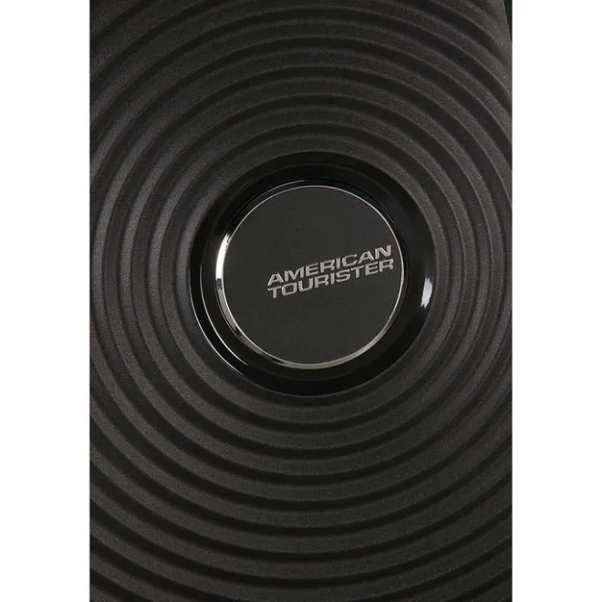 Outlet American Tourister Soundbox Spinner 55 Expandable bass black