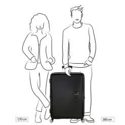Online American Tourister Soundbox Spinner 80/30 TSA Expandable golden yellow