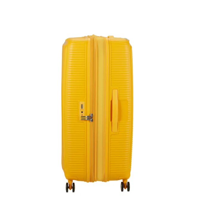Online American Tourister Soundbox Spinner 80/30 TSA Expandable golden yellow