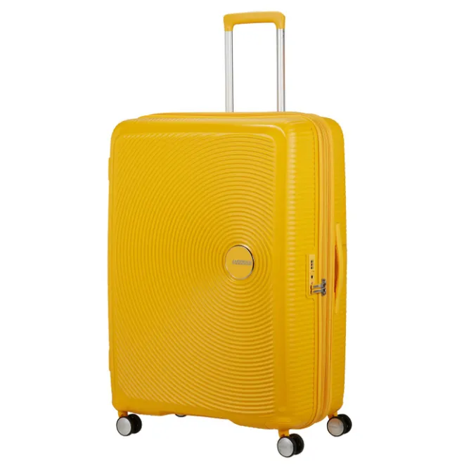 Online American Tourister Soundbox Spinner 80/30 TSA Expandable golden yellow