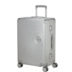 New American Tourister Soundbox Alu Spinner 68/25 TSA silver
