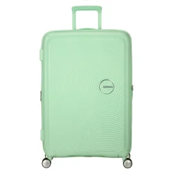Best American Tourister Soundbox Spinner 77/28 TSA Expandable pastel green