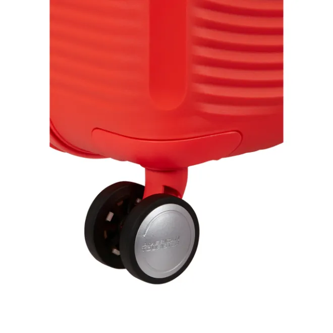 Outlet American Tourister Soundbox Spinner 67/24 TSA Expandable neon orange