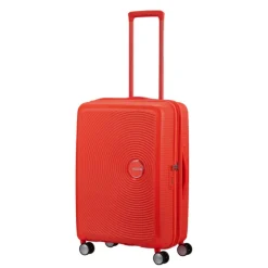 Outlet American Tourister Soundbox Spinner 67/24 TSA Expandable neon orange
