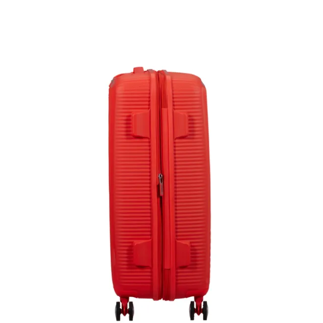 Outlet American Tourister Soundbox Spinner 67/24 TSA Expandable neon orange