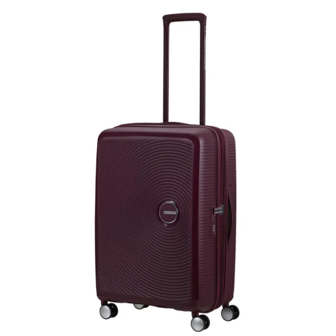 Discount American Tourister Soundbox Spinner 67/24 TSA Expandable wild cherry