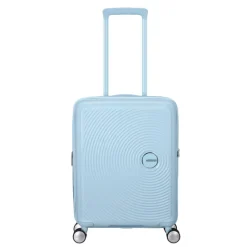 Online American Tourister Soundbox Spinner 55/20 TSA Expandable pastel blue