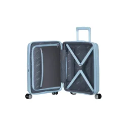 Online American Tourister Soundbox Spinner 55/20 TSA Expandable pastel blue