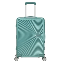 Online American Tourister Soundbox Aluminium Spinner 68 cm Expandable dusty turquoise