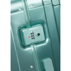 Online American Tourister Soundbox Aluminium Spinner 68 cm Expandable dusty turquoise